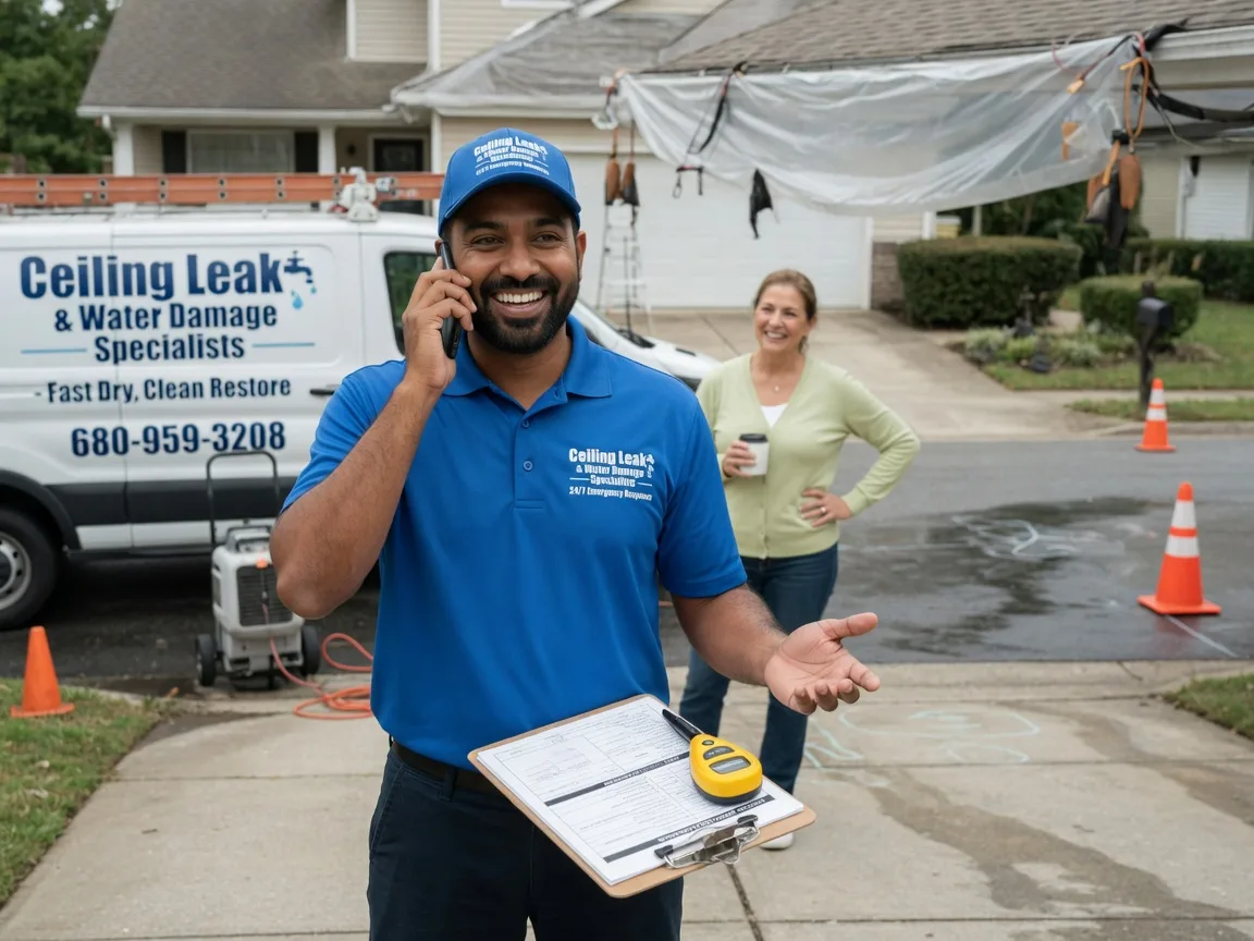 Ceiling Leak Cleanup Littleton, CO FAQs